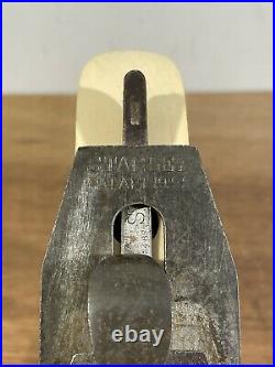 Antique Stanley Bedrock 603 Smoothing Hand Plane Catherine Kennedy Engraved
