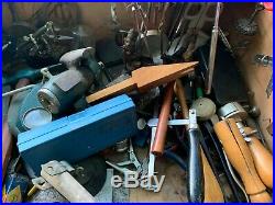 Antique / Vintage Large Job Lot Jewellers Jewellery Tools Vice Hammer Pliers