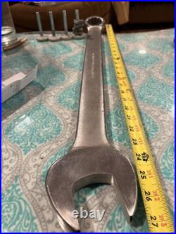 Armstrong 1 7/8 -12 Prong -271/8 -Chromed Combination Wrench