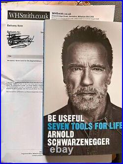 Arnold Schwarzenegger Be UsefulSeven Tools For Life SIGNED Edition IN HAND