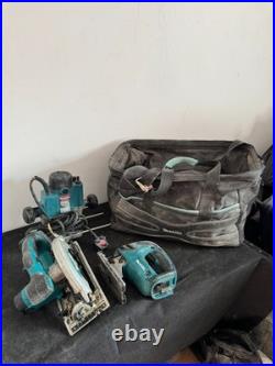 Assorted power tools with bag Assorted power tools with bag