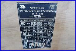 Assortimento per filettare passi automobili Fiat maschi filiere