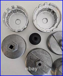 Automotive Oil Filter Canister Removal Tool Bundle Toyota Import Universal AST