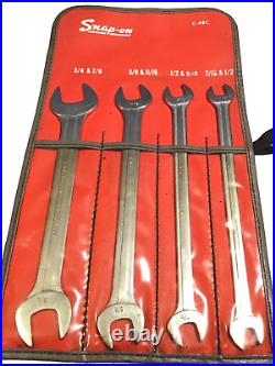 BLUE POINT by SNAP ON 4 Piece Slimline Open End Low Torque Tappet Wrench Set