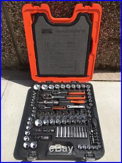 Bahco S138 138 Piece Socket Set Mm/af ¼'' 3/8in And ½'' Dynamic Drive & Spanners