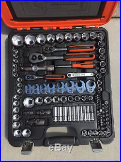 Bahco S138 138 Piece Socket Set Mm/af ¼'' 3/8in And ½'' Dynamic Drive & Spanners
