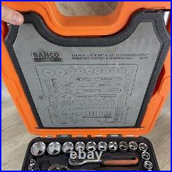 Bahco S138 1/4? , 3/8? & 1/2? Drive 138 Pce Socket, Spanner Crowfoot Set Tool Kit
