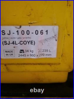 Barrel Bund Polyethylene fits 3 drums barrel storage 2445 x 660 x 270