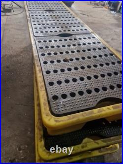 Barrel Bund Polyethylene fits 3 drums barrel storage 2445 x 660 x 270