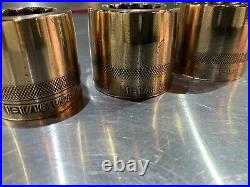 Berylco tools NGK 1/2 Drive Beryllium Impact Sockets 1 1/16, 1 1/18, 1 1/4 12pt