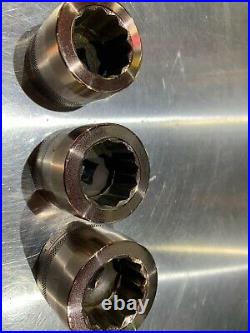 Berylco tools NGK 1/2 Drive Beryllium Impact Sockets 1 1/16, 1 1/18, 1 1/4 12pt