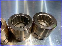 Berylco tools NGK 1/2 Drive Beryllium Impact Sockets 1 1/16, 1 1/18, 1 1/4 12pt