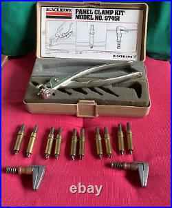 Blackhawk Panel Clamp Kit Model No. 97451 garage equipment