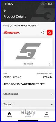 Blue-Point 17-pc 3/4 Impact Socket Set (25 51mm) STARD17P34IS