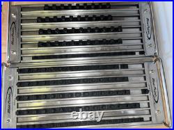 Blue Point 20 Stainless Combination Drive Lock-A-Socket Tray x 2 BPSSTRYLAS