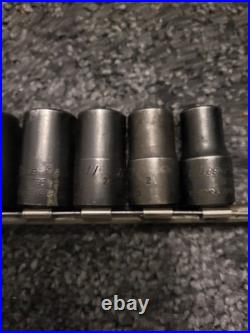 Blue Point 3/8 Drive Shallow Impact Twist Sockets 13 Piece Set