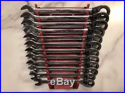 Blue Point BOERM Ratcheting Wrench Set 12 Pc 12 pt Metric 8 19 Snap On