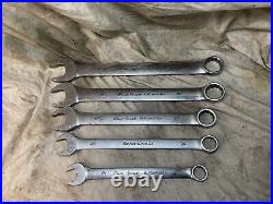 Blue Point By Snap On Large Spanners 21 24 27 30 32