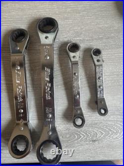 Blue Point (By snap-On) 4pc Ratcheting Off Set Box Wrench SAE