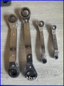 Blue Point (By snap-On) 4pc Ratcheting Off Set Box Wrench SAE