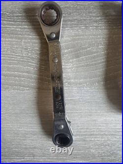 Blue Point (By snap-On) 4pc Ratcheting Off Set Box Wrench SAE
