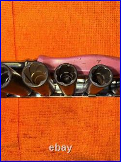 Blue Point Nut Remover Deep Twist Off Impact Socket Set Of 11 Read Description