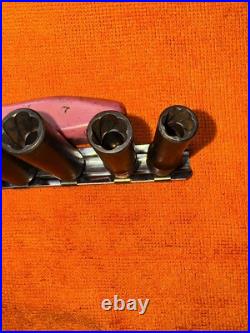 Blue Point Nut Remover Deep Twist Off Impact Socket Set Of 11 Read Description