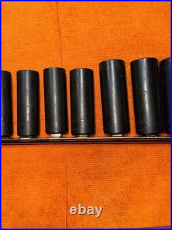 Blue Point Nut Remover Deep Twist Off Impact Socket Set Of 11 Read Description