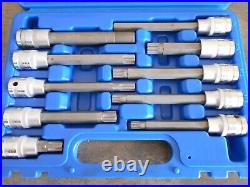 Blue-Point Ribe Socket Set 1/2 Drive 10 Piece