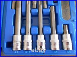 Blue-Point Ribe Socket Set 1/2 Drive 10 Piece