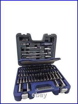 Blue-Point Snap-on 77 piece 3/8 Drive 277MBPGSSUK Metric Ratchet Socket Set