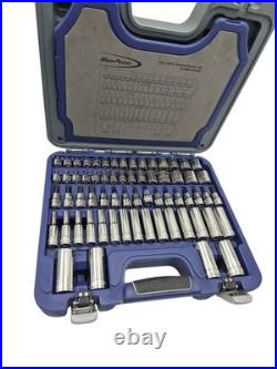 Blue-Point Snap-on 77 piece 3/8 Drive 277MBPGSSUK Metric Ratchet Socket Set