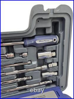 Blue-Point Snap-on 77 piece 3/8 Drive 277MBPGSSUK Metric Ratchet Socket Set