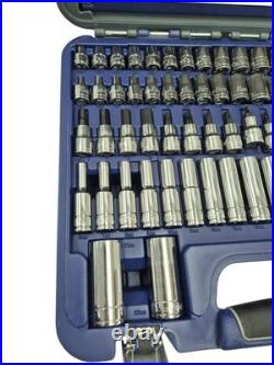 Blue-Point Snap-on 77 piece 3/8 Drive 277MBPGSSUK Metric Ratchet Socket Set