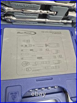 Blue-Point Snap-on 77 piece 3/8 Drive 277MBPGSSUK Metric Ratchet Socket Set