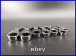 Blue-Point Snap-on Wrenches Ratcheting Stubby Metric Wrench Set 10-16mm Blue-Point Snap-on Wrenches Ratcheting Stubby Metric Wrench Set 10-16mm
