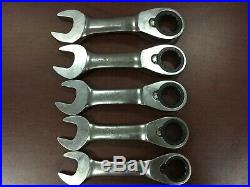 Blue Point by Snap On 12pc Stubby Ratcheting Metric Wrench Set BOERMS712 8-19mm