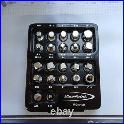 Blue-Point by Snap On 22-pc 3/8 Drive Master Oil Drain Plug Key Set ITC5142B