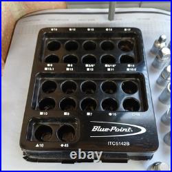 Blue-Point by Snap On 22-pc 3/8 Drive Master Oil Drain Plug Key Set ITC5142B