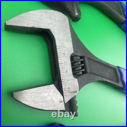 Blue-point BLPADJ404SG 6 8 10 12 Adjustable Wrench Set with Soft Grip