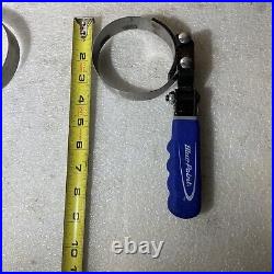 Blue point made by Snap on tools 4pc Oil filter wrench set OFW4KT Blue point made by Snap on tools 4pc Oil filter wrench set OFW4KT