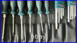 Bosch Professional 40 Piece Hand Tool Set 1600A016BW W-BOXX Rare & Discontinued