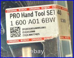 Bosch Professional 40 Piece Hand Tool Set 1600A016BW W-BOXX Rare & Discontinued