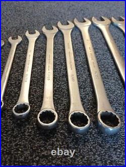 Britool 12 Piece Whitworth Combination Spanners 1/8 7/8 Brand New RJ