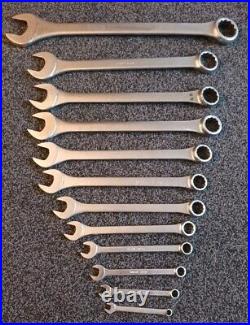 Britool 12 Piece Whitworth Combination Spanners 1/8 7/8 Brand New RJ