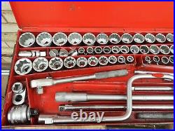 Britool 145A 78 Piece ½ Drive Socket Set AF, Whit, Metric, & Square Complete