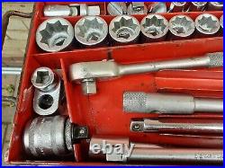 Britool 145A 78 Piece ½ Drive Socket Set AF, Whit, Metric, & Square Complete