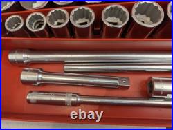 Britool 3/4 Drive Socket Set A/F And Whitworth Unused