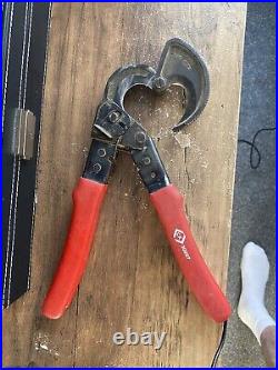 C. K Tools 430007 Ratchet Cable Cutters 190mm