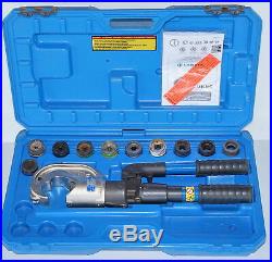 Cembre HT131-LNC 130kN Hydraulic hand crimping tool crimper + Full Set of Dies